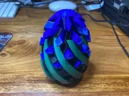 Spiral twist Eggs