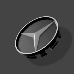 Mercedes 69 mm wheel cap (center cap)