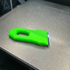 Scraper for printer plate or anything else