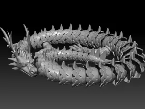 Articulated Oriental Dragon