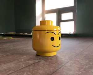 Minifigure Head for tips on your desk