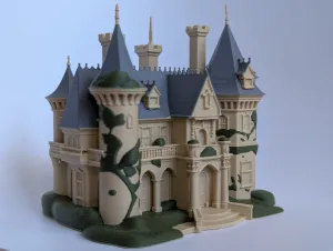 Medieval Noble Residence miniature