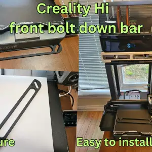 Bolt down pad bar for Creality Hi