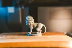 Porcelain Lion
