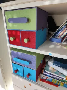 HexaBox Organizer: Spacious Honeycomb Drawer System