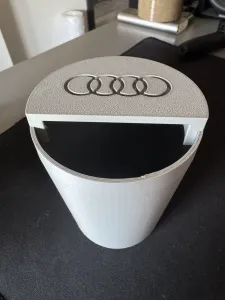 Audi Coin Holder Cup Mount A4 A3 A5 A6 A8 3/4 cap