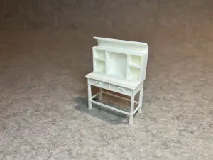 Dollhouse secretary desk miniature house