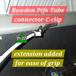 Easy Grip PTFE Bowden Tube Connecter C-clip