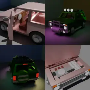 Niva Lada Truck toy