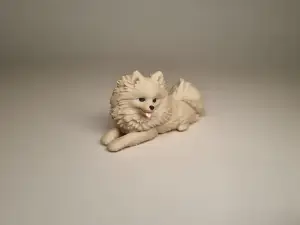 Detailed Pomeranian Dog - Realistic Miniature
