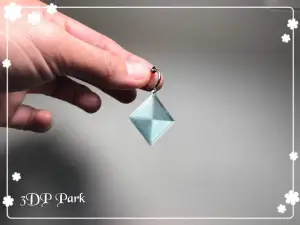 Earring(cura top pattern:concentric)