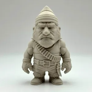 Rambo Garden Gnome