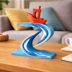 Benchy floating wave stand