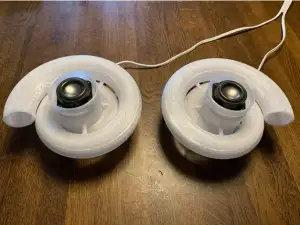 Shell Speaker (Back loaded horn) for 1" full range unit