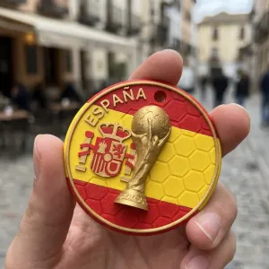 LLAVERO ESPAÑA MUNDIAL