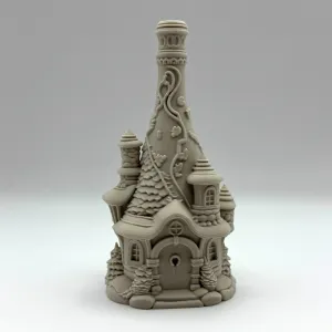 Bottle Fairy House