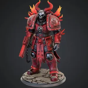 FREE Demonic grimdark trooper