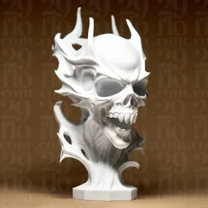 Skull Shaped Statuette