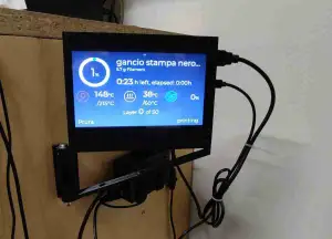Supporto da parete per display da 7 pollici tipo G