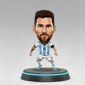 Collectible miniature: Lionel Messi (Bobblehead/Chibi style)