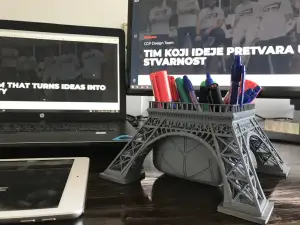 Eiffel tower vase / pen stand by paX