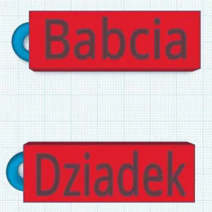 brelok dla babci i dziadka