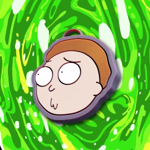 MORTY KEYCHAIN