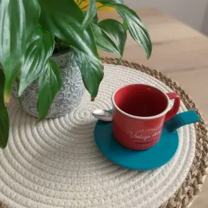 Sous tasse à café ou à thé