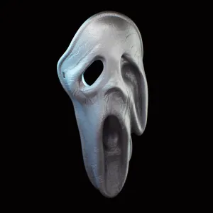 Rare Ghostface Scream mascara Ghost Face