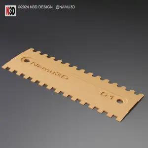 Cake decorating scraper 01