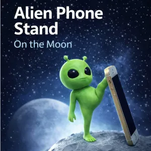 Alien phone holder