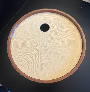 Log birdhouse