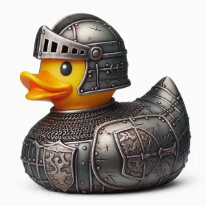Medieval Knight Rubber Duck