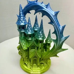 Gothic rose thorn castle