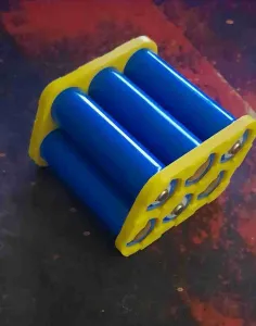 18650 x6 battery pack assembly