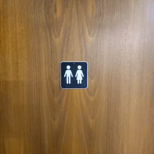 WC-Schild – Klare Orientierung in modernem Design