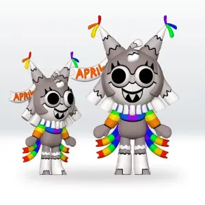 Dandy's World - Colorful April Yatta STL file 3D Model