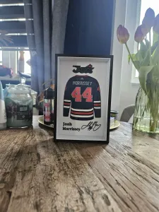 NHL - Winnipeg Jets Josh Morrissey jersey display