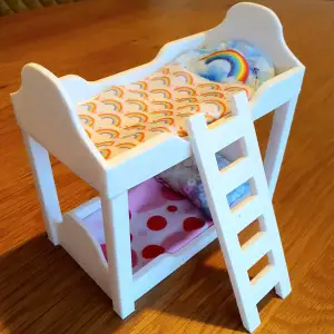 Barbie / Dollhouse Miniature Bunk Beds