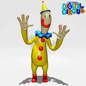 KAUFMO - THE AMAZING DIGITAL CIRCUS | 3D MODEL STL