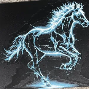 Chinese Year of the Horse - Lightning Horse Hueforge