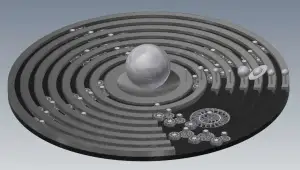 Solar System Orrery by Acamori