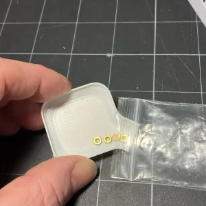 Small parts funnel tray