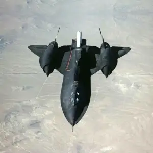 SR-71黑鸟侦察机 喷气式超音速飞机