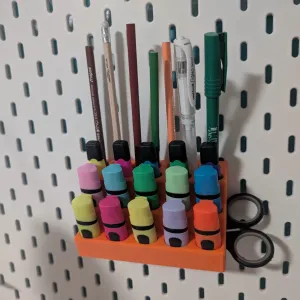 Skådis Textmarker- und Stift-Organizer mit Ablagefach