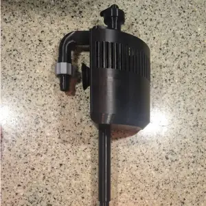 aquarium intake and skimmer