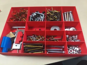 Screw organizer
