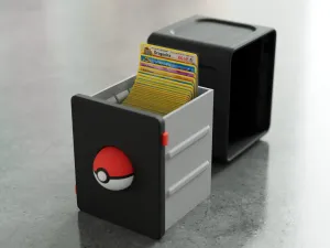 Latching Pokémon Card Case (Magic, One Piece, Yu-Gi-Oh!...)