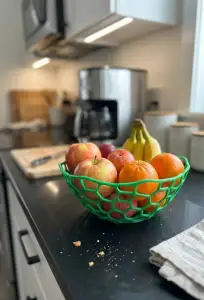 fruits bowl honeycomb