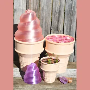 Ice Cream Green House Seed Starter Kit